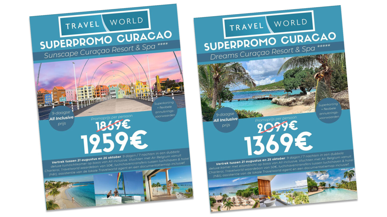 50% korting op Curaçao: Travelworld Superdeals | Mira ...