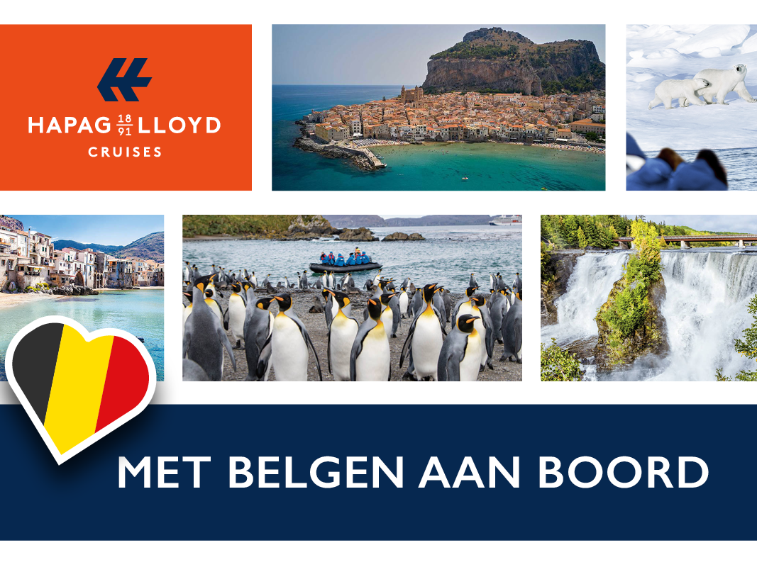 Hapag-Lloyd Cruises: met Belgen aan Boord