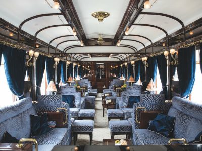 Bar van de Orient Express - Luxe Treinreis Venice Simplon Orient Express van Brussel naar Venetie | Mira Tours – Reisbureau Haacht